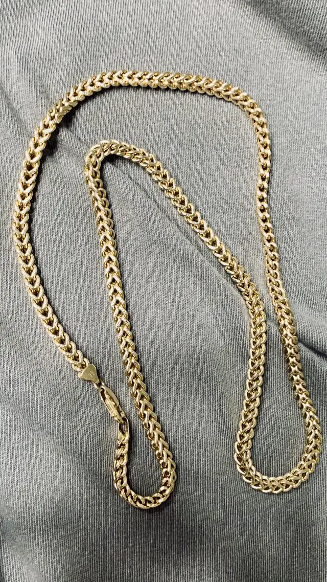 GOLD CHAIN 10K BEAUTIFUL - 43 grams - 30.5cm long - Photo 3