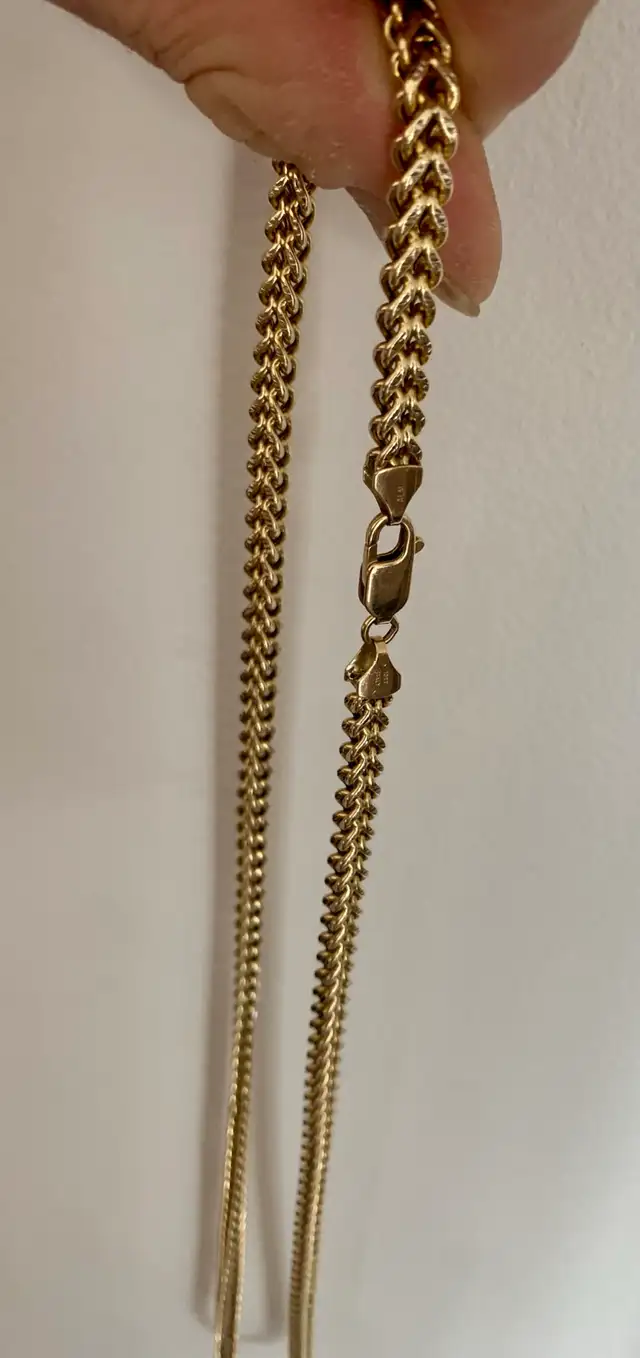 GOLD CHAIN 10K BEAUTIFUL - 43 grams - 30.5cm long - Photo 5