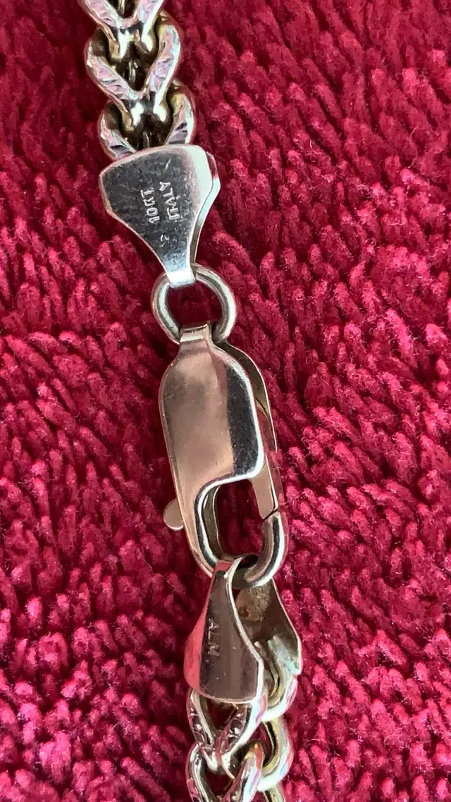 GOLD CHAIN 10K BEAUTIFUL - 43 grams - 30.5cm long - Photo 6