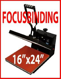 New Upgraded Clamshell 16x24' Industrial Heat Transfer Press