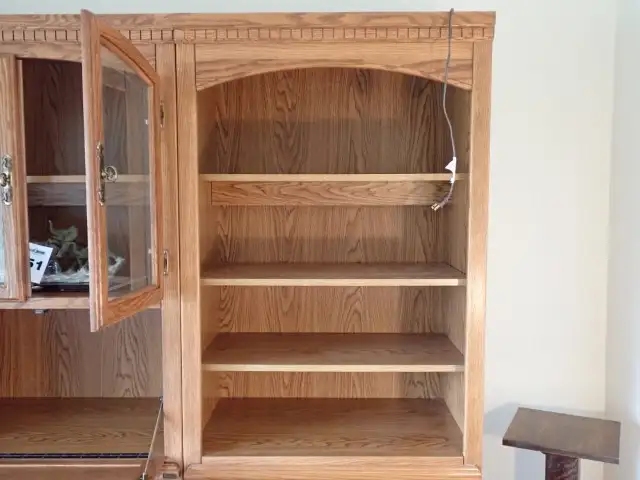 3 Piece Oak Wall Unit - Photo 3