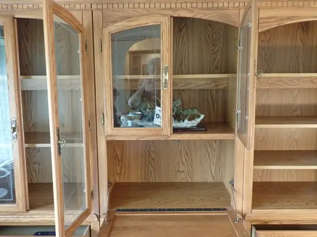 3 Piece Oak Wall Unit - Photo 4