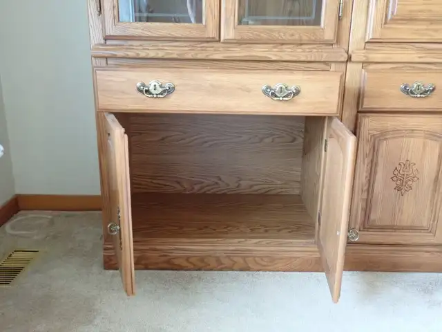 3 Piece Oak Wall Unit - Photo 8