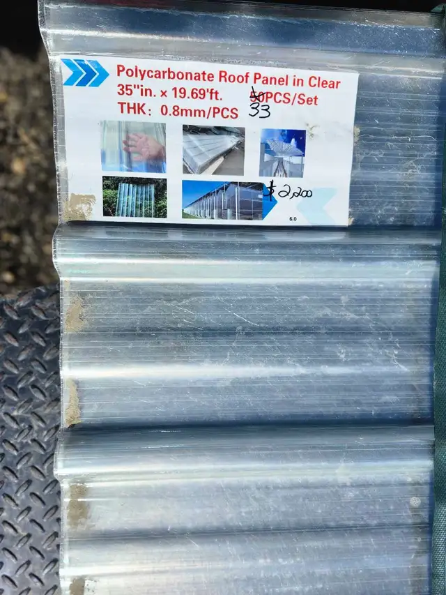 polycarbonate panels