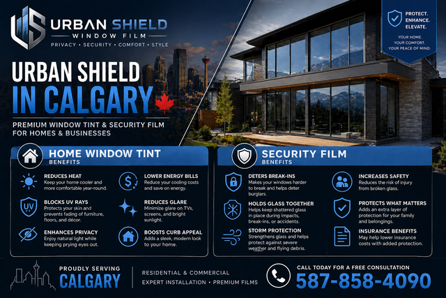 Urban Shield Window Film – CalgaryHome Window Tint & Security