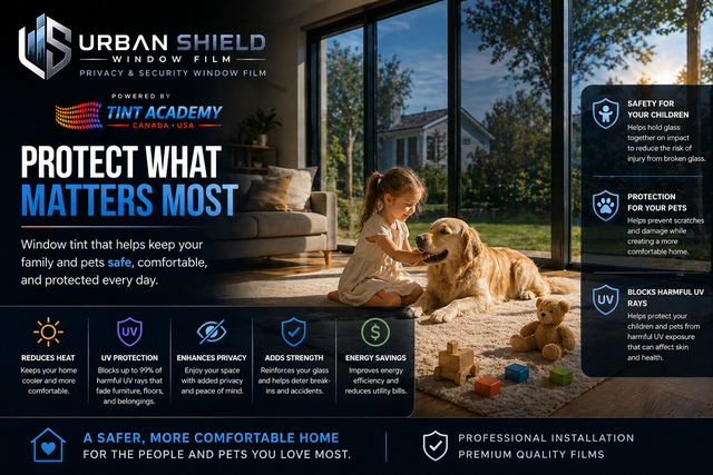 Urban Shield Window Film – CalgaryHome Window Tint & Security - Photo 4