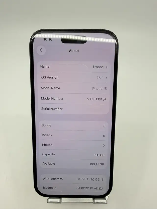 Apple iPhone 15 128GB – Unlocked Smartphone (Black) - $449 - Photo 8