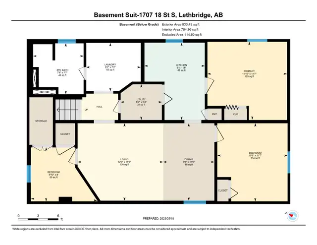 Large 2 Bed   Den, 1 Bath Legal Basement Suite - Pet Friendly! - Photo 15