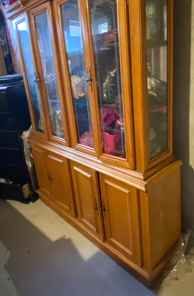 Light Wood Hutch - Photo 2