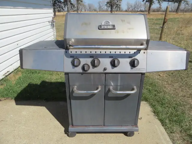 Propane BBQ.