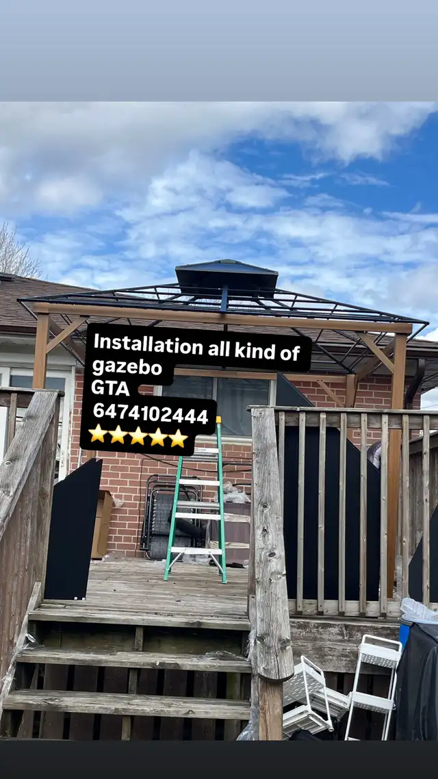 assembly gazebo