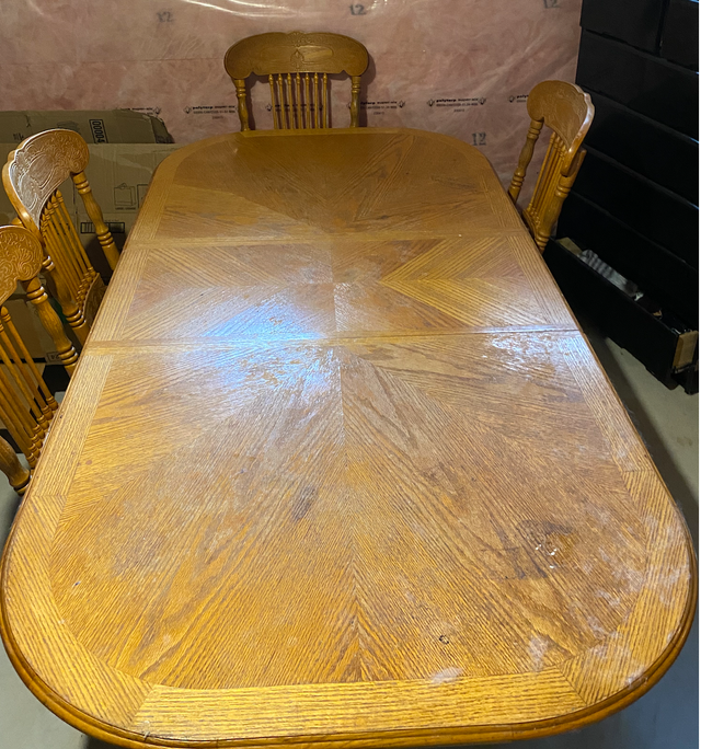 dinner table 6 chairs - Photo 3