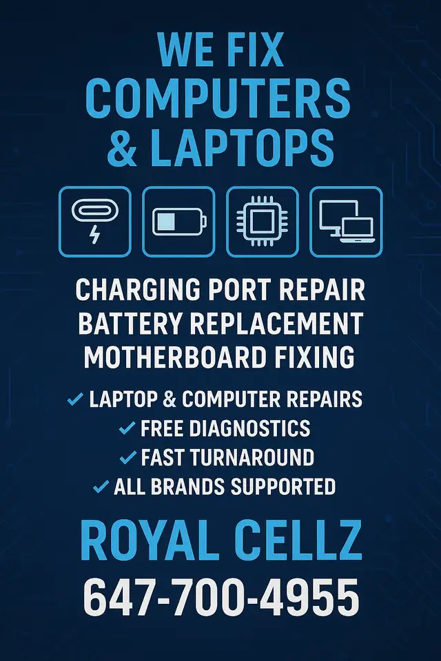 LAPTOP REPAIR / MacBook SCREEN, BATTERY , KEYBOARD Replace