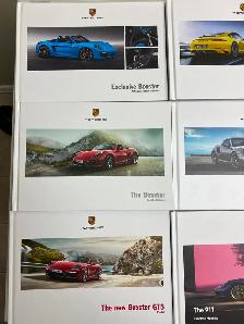 Porsche Hardcover Dealer Brochures 911 Turbo, 911, Boxster GTS