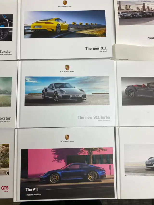 Porsche Hardcover Dealer Brochures 911 Turbo, 911, Boxster GTS - Photo 2