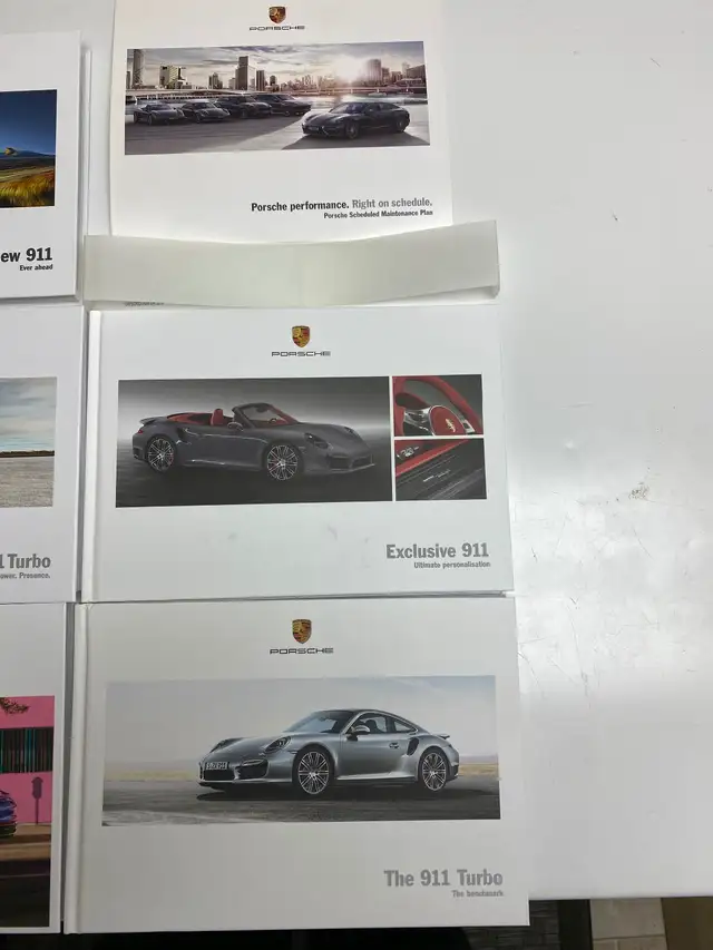 Porsche Hardcover Dealer Brochures 911 Turbo, 911, Boxster GTS - Photo 3