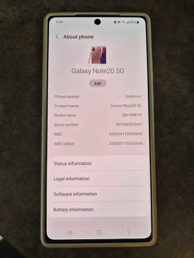Samsung Note 20 5G - Photo 6