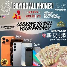 WE BUY BRAND NEW IPHONES