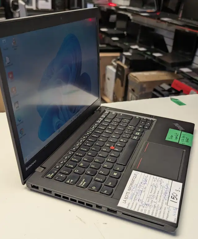 Lenovo ThinkPad T440s i5-4300U 12Go RAM SSD 240Go 14' – HDMI - Photo 3