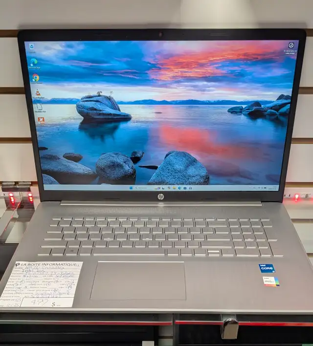 Laptop HP 17.3' Core i5 11e Gen 16Go RAM SSD 512Go NVMe