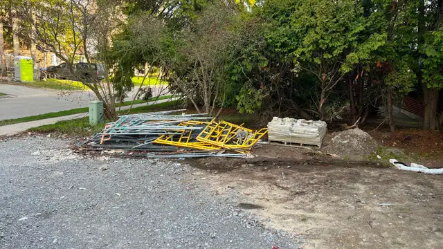 Construction Fencing and Foundation Tarp Cover sale - Photo 3