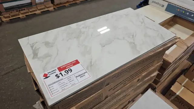 Arabescato Porcelain Tile – Polished & Matte – $1.99 per sq.ft. - Photo 2