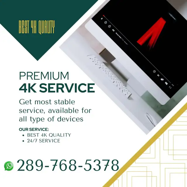 Super Fast 4k tv connection!