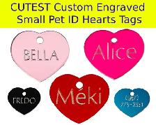 Only $ 5.99 Pet ID Tag - Custom Engraved Cat Dog Puppy & Collars