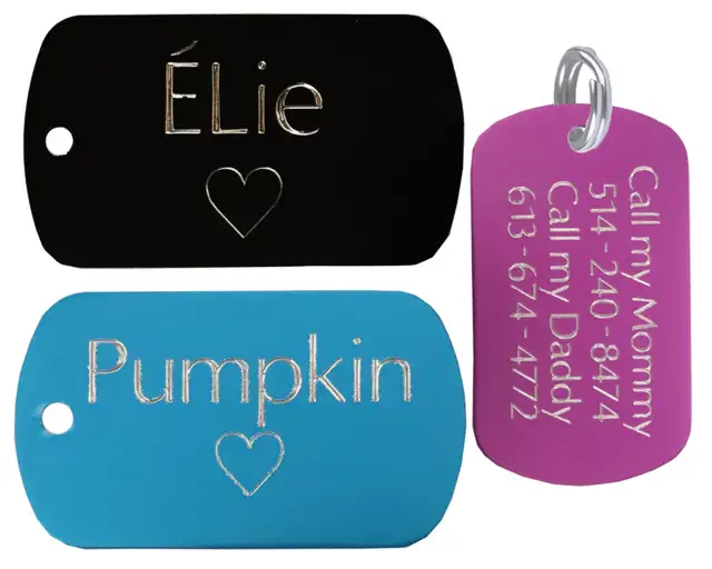 Only $ 5.99 Pet ID Tag - Custom Engraved Cat Dog Puppy & Collars - Photo 9