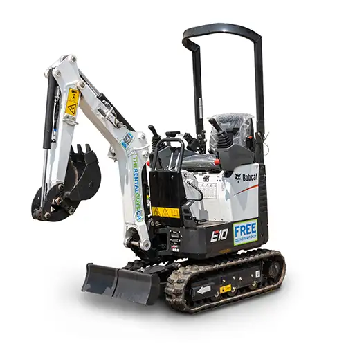 Bobcat E10 Excavator Rentals - Free Delivery Calgary
