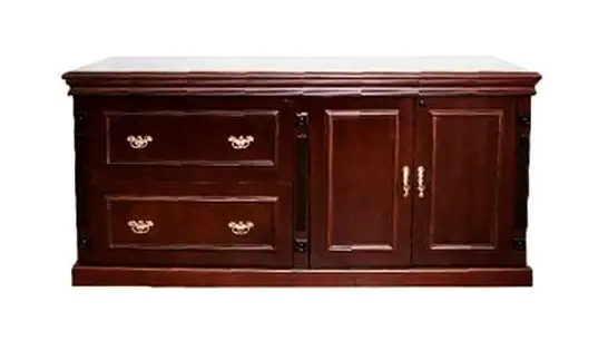 High-End Wood Veneer Bookcase & Storage Cabinets - Photo 8