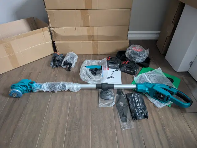 Brand New Foldable Battery Powered Weed Trimmer For Sale - Photo 5