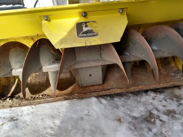 ISO John Deere snowblower and blade attachments - Photo 2
