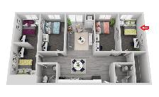 7-min to Ontario Tech | Furnished Room | Female | May–Aug - Photo 5