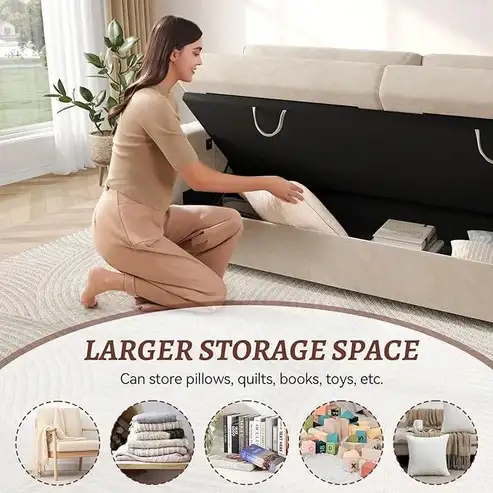 Brand New 72.5" or 87" Velvet Sofa Couch Special Selling at $423 - Photo 5