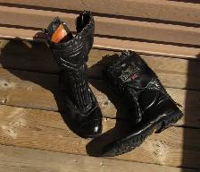 Frank Thomas Motorcycle Road Boots - Vintage sz 10.5 - Photo 2