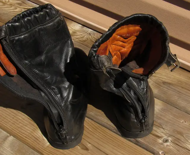 Frank Thomas Motorcycle Road Boots - Vintage sz 10.5 - Photo 3