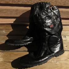 Frank Thomas Motorcycle Road Boots - Vintage sz 10.5 - Photo 4