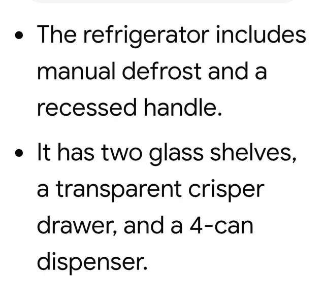REFRIGERATOR ( KENMORE COMPACT REFRIGERATOR) - Photo 8