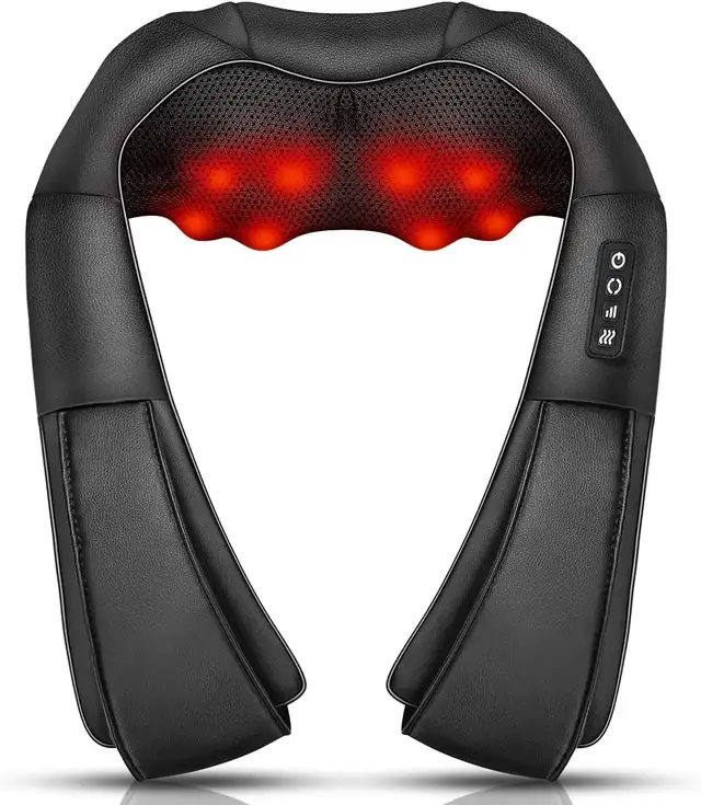 SHIATSU – Neck and Shoulder Massager with Heat – NEW IN BOX