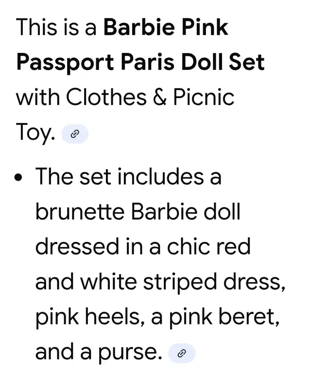 BARBIE DOLL ( PINK PASSPORT BARBIE) - Photo 3