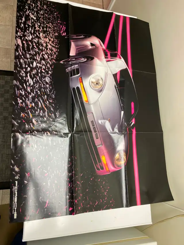 Vintage Porsche Dealer Brochures mid 1980’s , 959, 911 Turbo,928