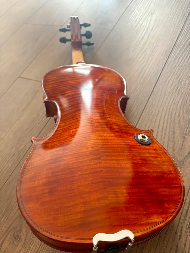 Violon électroacoustique professionnel 5 cordes David Gage - Photo 3