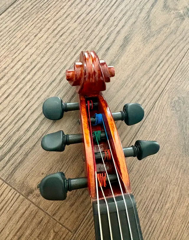 Violon électroacoustique professionnel 5 cordes David Gage - Photo 4