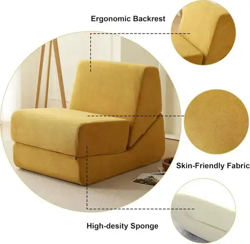 Brand New Compressed Convertible Sofa Special Selling at $99 - Photo 3