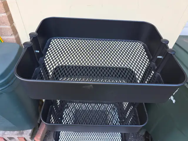 3 Shelves Rolling Utility Cart Organizer - Photo 4