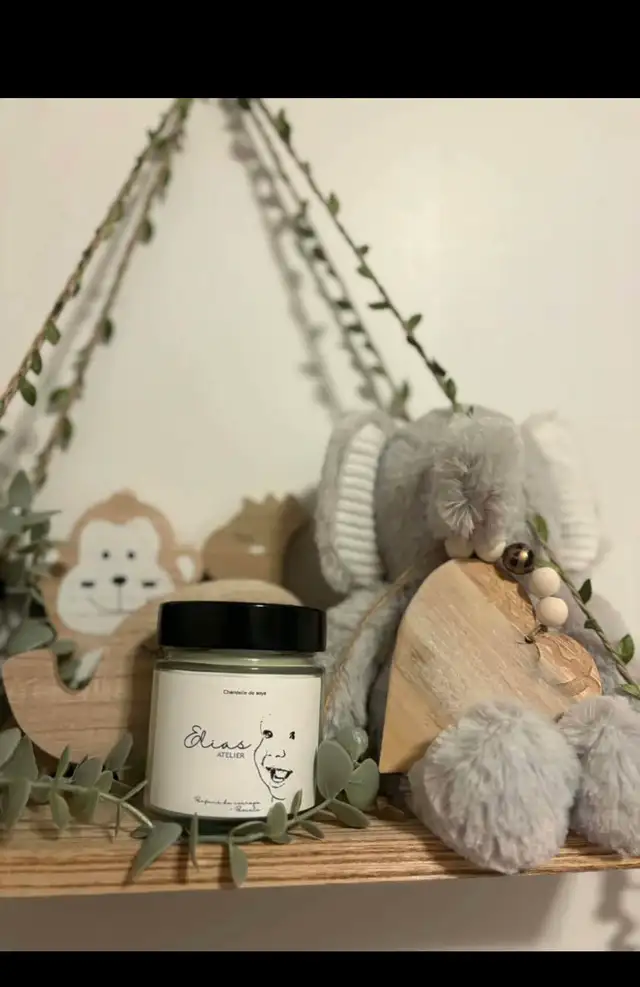 chandelle fait maison