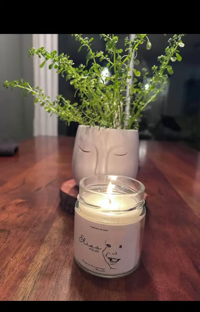 chandelle fait maison - Photo 2