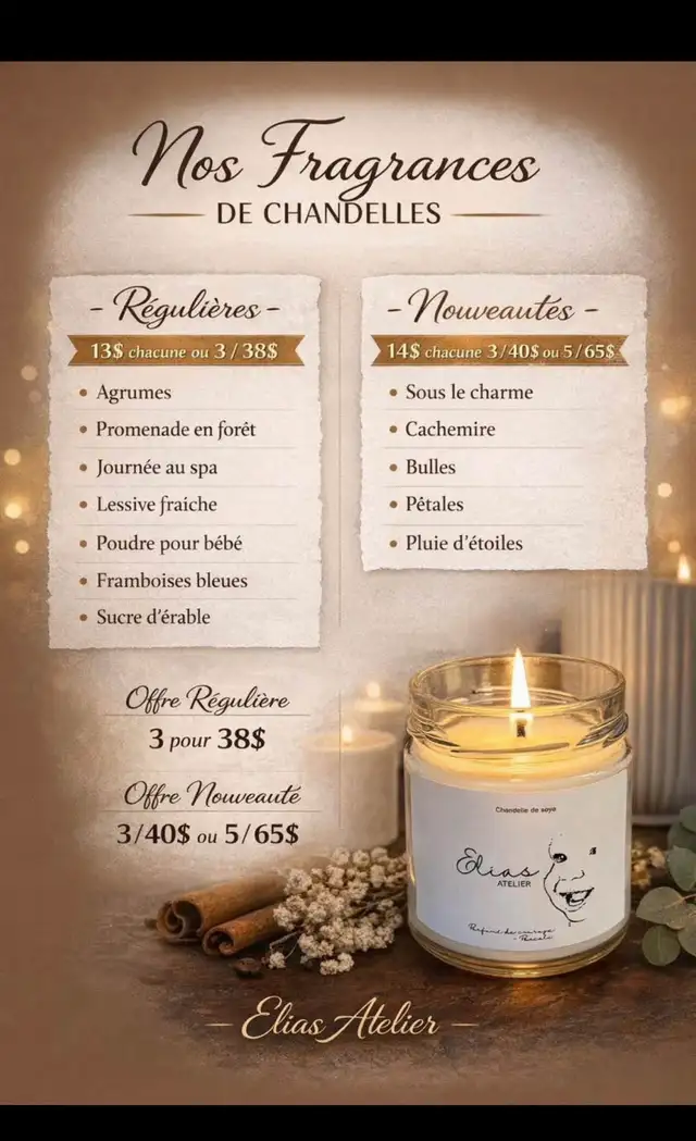 chandelle fait maison - Photo 3