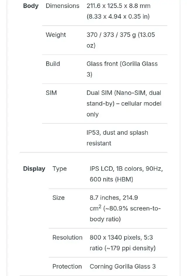 Xiaomi Redmi Pad SE 8.7 new - Photo 2